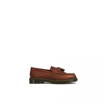 Коричневые кожаные повседневные туфли Dr. Martens