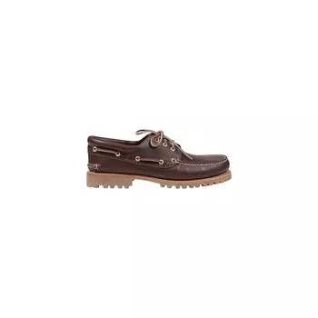 Коричневые кожаные повседневные туфли Timberland