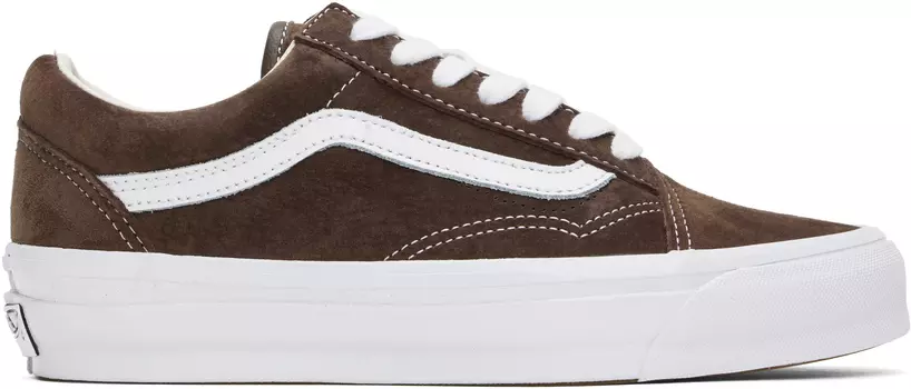 Коричневые кроссовки LX Old Skool 36 Vans, Pig suede potting soil