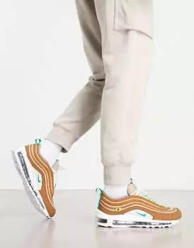 Коричневые кроссовки Nike Air Max 97