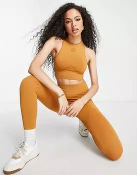 Коричневые леггинсы Puma Infuse EvoKnit
