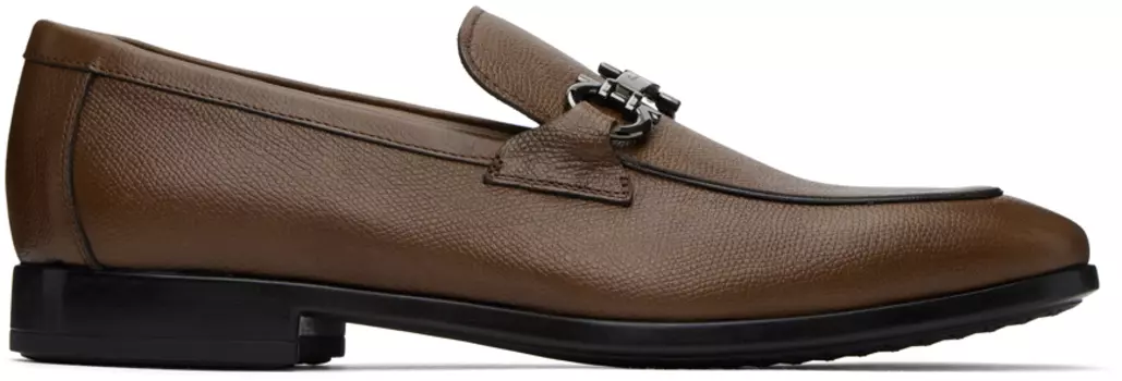 Коричневые лоферы Ferragamo Ree