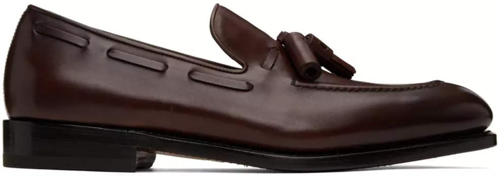 Коричневые лоферы Gesico Ferragamo