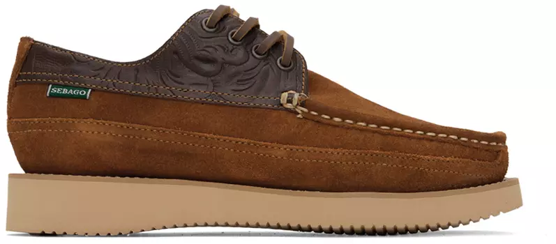 Коричневые лоферы Makwa Sebago