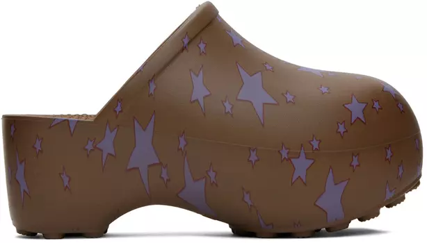 Коричневые лоферы Praying