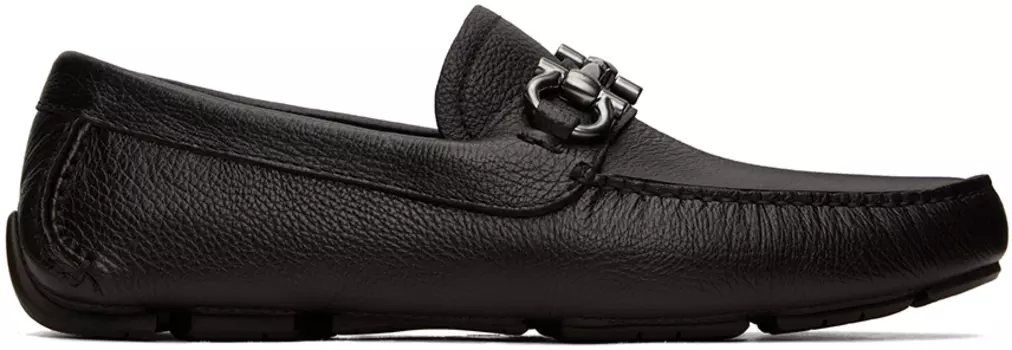 Коричневые лоферы с водителем Ferragamo