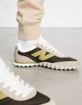 Коричневые многоцветные кроссовки New Balance RC30