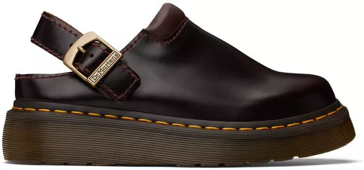 Коричневые мюли Laketen Dr. Martens
