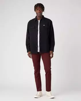 Коричневые мужские брюки скинни Larston Wrangler, коричневый