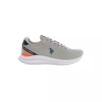 Коричневые мужские кроссовки из полиэстера U.S. Polo Assn.