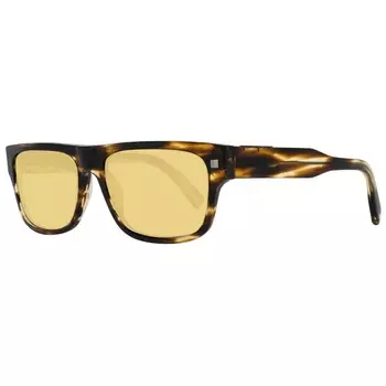 Коричневые мужские солнцезащитные очки Ermenegildo Zegna