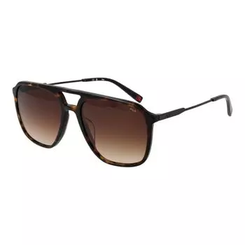 Коричневые мужские солнцезащитные очки Fila, Brown
