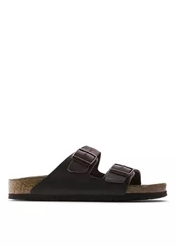 Коричневые мужские тапочки Birkenstock