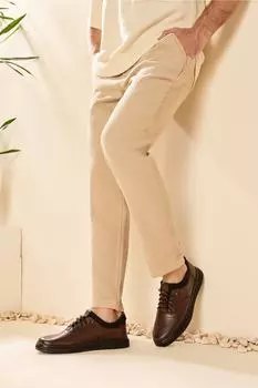 Коричневые мужские туфли Yaya by Hoti, коричневый