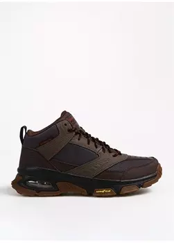 Коричневые мужские уличные туфли Skechers