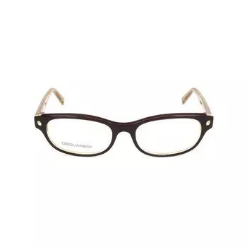 Коричневые пластиковые оправа Dsquared2