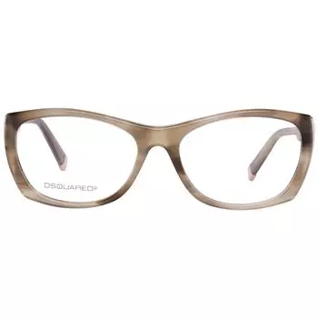 Коричневые пластиковые оправа Dsquared2