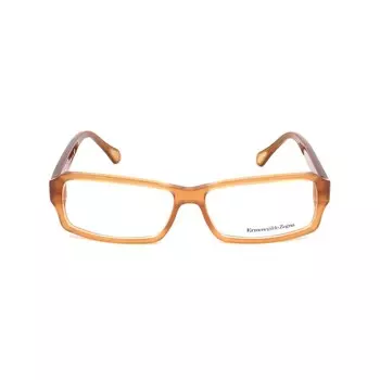 Коричневые пластиковые оправа Ermenegildo Zegna