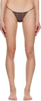 Коричневые плавки бикини Itty Bitty Miaou