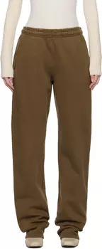 Коричневые прямые спортивные штаны Entire Studios, Brunette