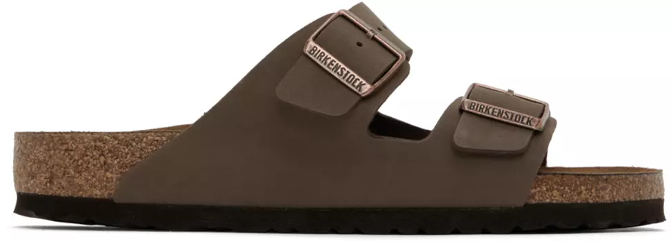 Коричневые сандалии Arizona стандартного размера Birkenstock