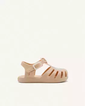 Коричневые сандалии для мальчиков с мягкой стелькой и застежкой на пряжке Gioseppo, бежевый