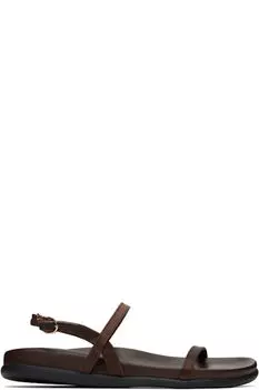 Коричневые сандалии Evriali Footbed Ancient Greek Sandals