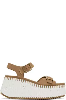 Коричневые сандалии Нама Chlo