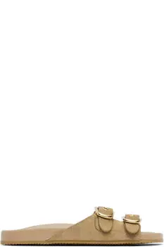 Коричневые сандалии Polly Chlo