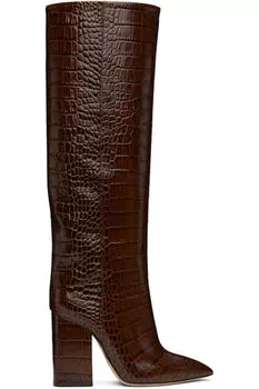 Коричневые сапоги Anja Paris Texas