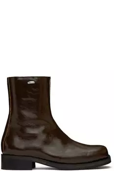 Коричневые сапоги Camion OUR LEGACY