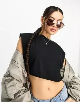 Коричневые солнцезащитные очки-авиаторы AIRE corvus