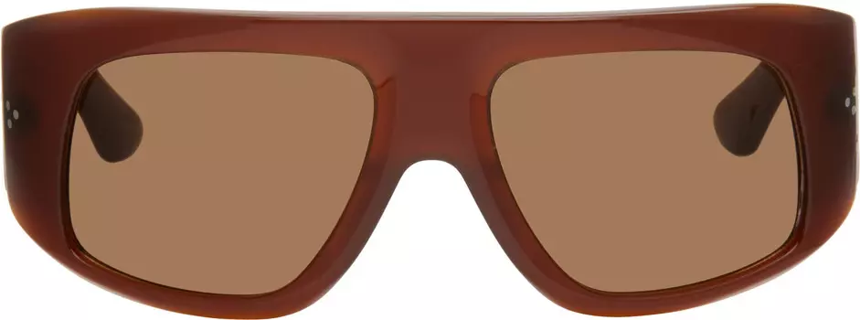 Коричневые солнцезащитные очки Dhat Port Tanger