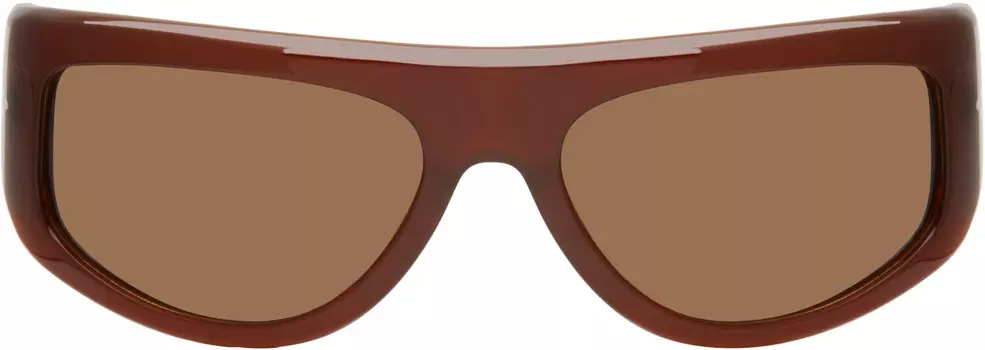 Коричневые солнцезащитные очки Fayaz Port Tanger, Bunaa/Limon