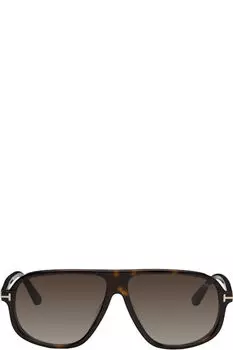 Коричневые солнцезащитные очки Guillaume TOM FORD