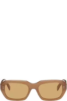 Коричневые солнцезащитные очки Miles RETROSUPERFUTURE