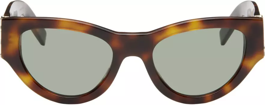 Коричневые солнцезащитные очки SL M94 Saint Laurent