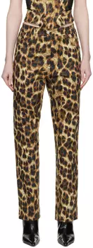 Коричневые юниорские брюки Miaou