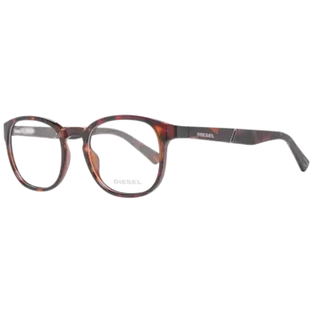 Коричневые унисекс оптические оправа Diesel
