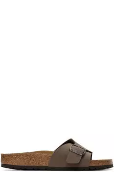 Коричневые узкие сандалии Catalina Birkenstock