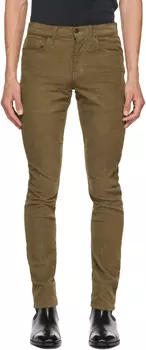 Коричневые вельветовые джинсы 12 Waves TOM FORD