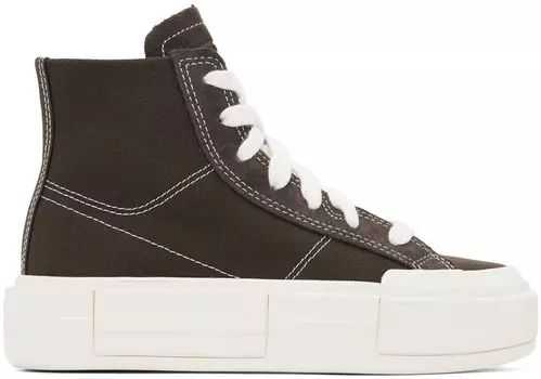 Коричневые высокие кроссовки Chuck Taylor All Star Cruise Converse