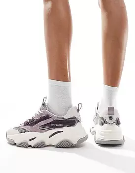 Коричневые замшевые кроссовки Steve Madden Possesion-E