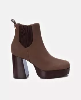 Коричневые женские ботильоны на молнии Xti, коричневый