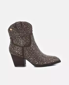 Коричневые женские ботильоны на молнии Xti, коричневый