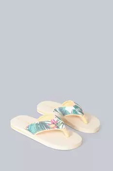 Коричневые женские шлепанцы Swish из переработанного материала Animal, коричневый