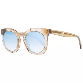 Коричневые женские солнцезащитные очки Diesel