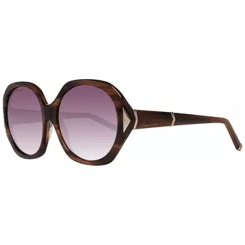 Коричневые женские солнцезащитные очки Dsquared2