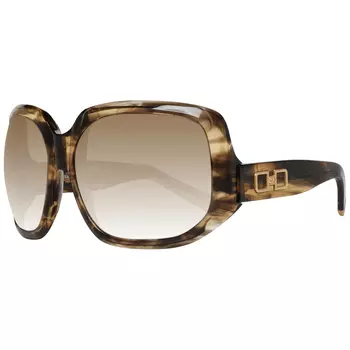 Коричневые женские солнцезащитные очки Dsquared2