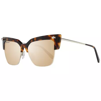 Коричневые женские солнцезащитные очки Dsquared2